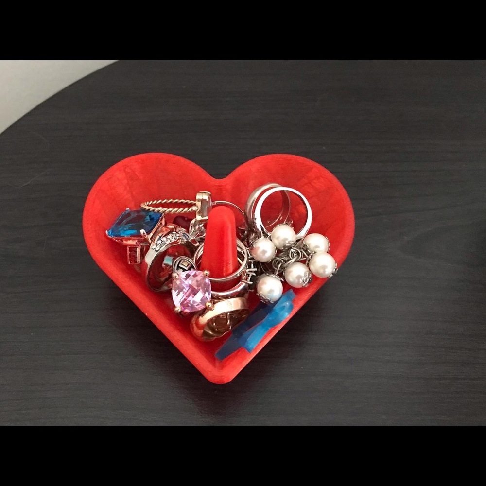 Heart Jewelry Dish